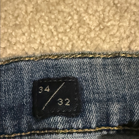 Lucky Brand Men's Straight Blue Jeans - Picture 4 of 7